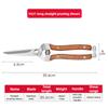 Professional Pruning Shears Multi-purpose Garden Trimming Fruit Picking Branch Tree Cutting Tools Stainless Steel Scissors