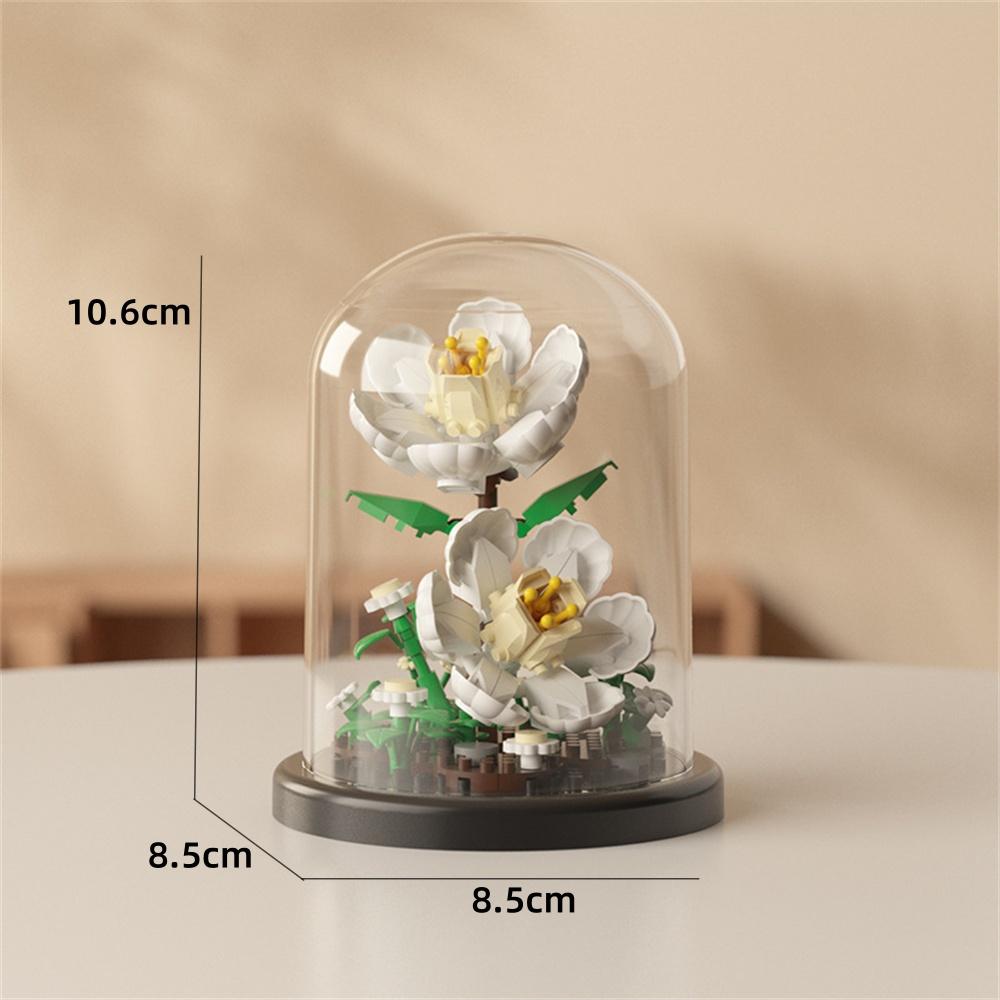 Hohe Qualität Knew Hohe Qualität Gebaut Hohe Qualität Pfingstrose Hohe Qualität Ewig Hohe Qualität Blume Winziger Maßstab Kompakte Größe Hohe Qualität Gebäude with-box beige