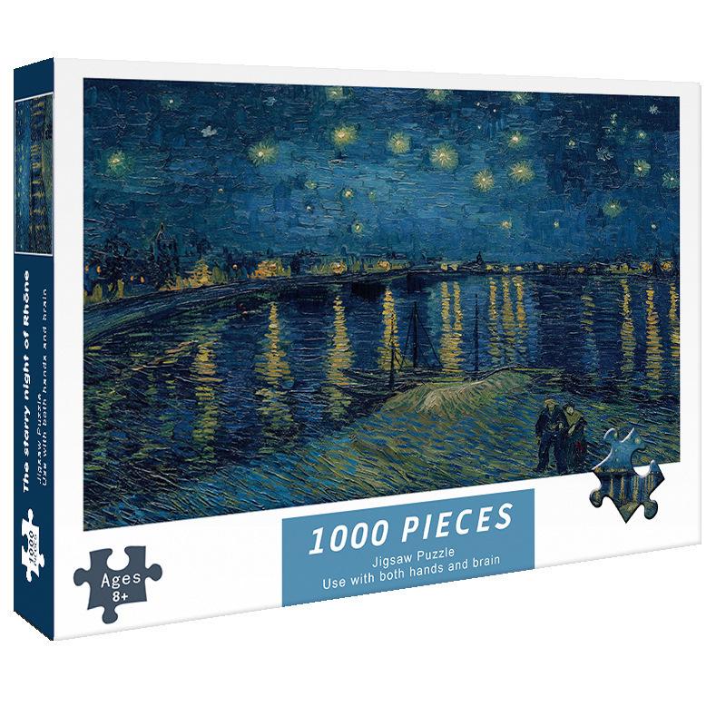 High Difficulty Anime Jigsaw Puzzle – 1000 Pieces Pikachu Starry Sky for Adults & Children