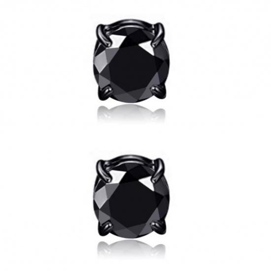 Zircon Magnetic Ear Clips Non Piercing Earrings for Women Men Fashion Jewelry