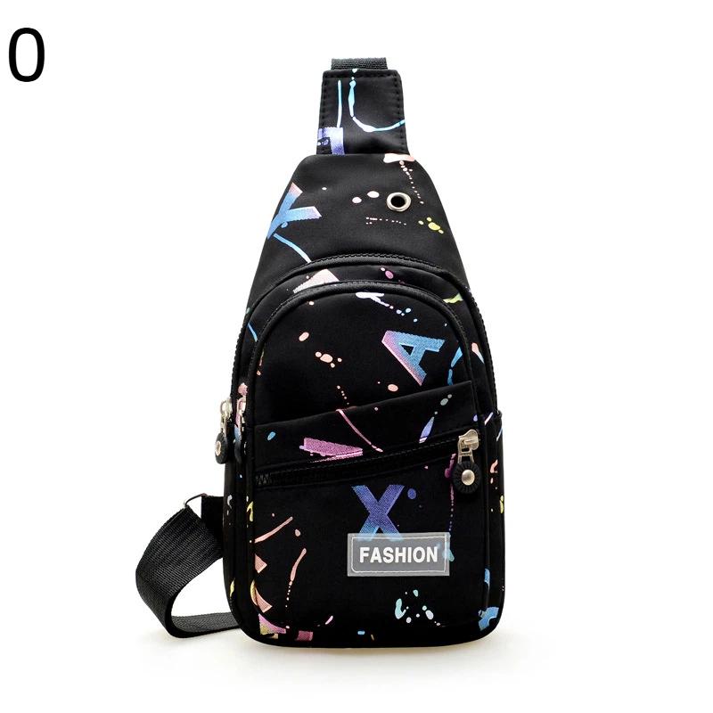 

Chest Bag Crossbody Small Sling Backpack Sling Bag For Women, Chest Bag Daypack Crossbody For Travel Sport Crossbody Backpack 0 чорний