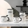 Creative Cartoon Panda Ceramic Cup High Value Mug with Lid Spoon Water Cup Household Coffee Cup Souvenir Gift Cup