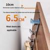 Strong Adhesive Wall Hooks Plastic Wall Rack Hanger Behind Doors Hook  Wall Storage Accessories