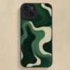 Line Graffiti Phone Case For iPhone 17 16 Pro Max 15 14 13 12 11 XS XR X 7 8 Plus 16E 17E Air Shockproof Matte Soft Bumper Cover