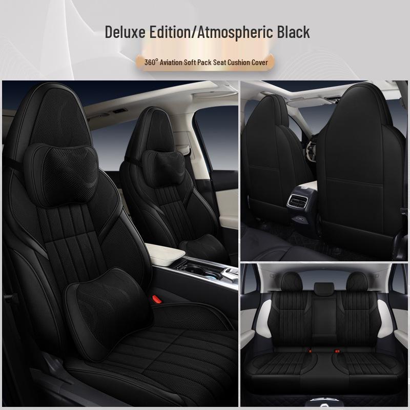 

Lynk & Co Полная серия Кожа и сетка Универсальный комплект чехлов для 5-местного автомобиля Custom