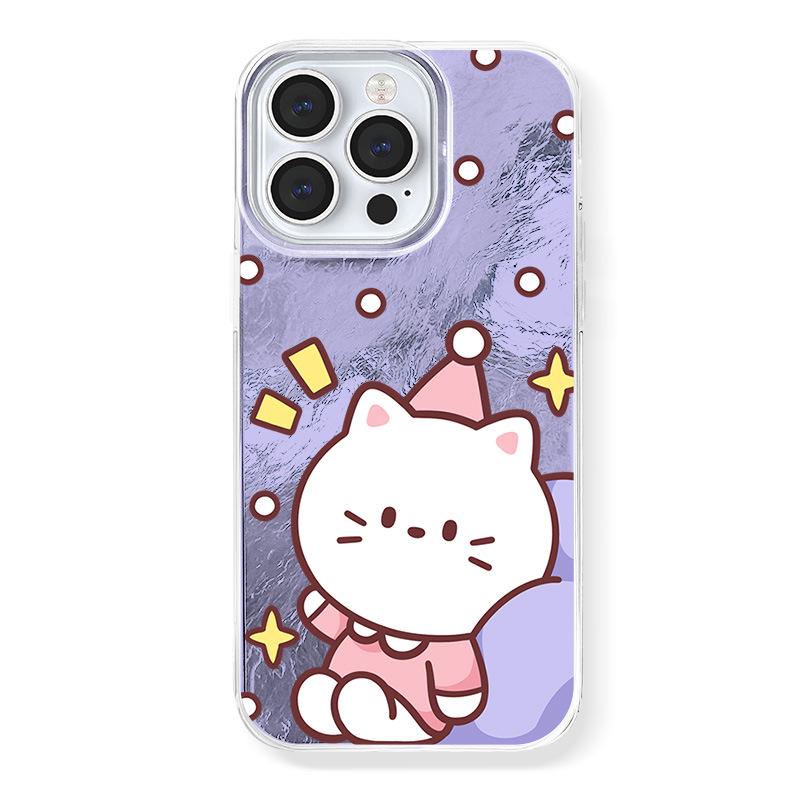 Zhitai Glacier Pattern Silicone Protective Case for iPhone 11/12 Pro/13/14/15/16