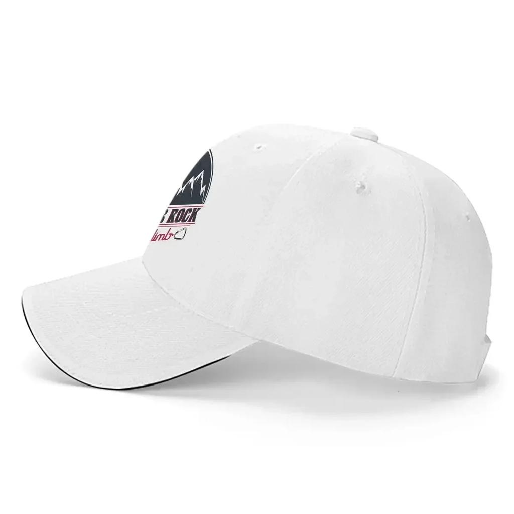 Washed Mens Baseball Cap Lets Rock Climb Trucker Snapback Caps Dad Hat Mountain Climber Golf Hats