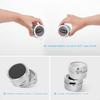 16 Magnetic Spice Tins 200 Spice Labels 4 Stainless Steel Measuring Spoons Magnetic Spice Containers Organizer Storage Condimen