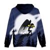 5 Colors Murder Drones Anime Hoodie Tie Dye Hoodie Streetwear Cartoon Printed Hooded Sweatshirt Men Women Cosplay Sports Pullovers