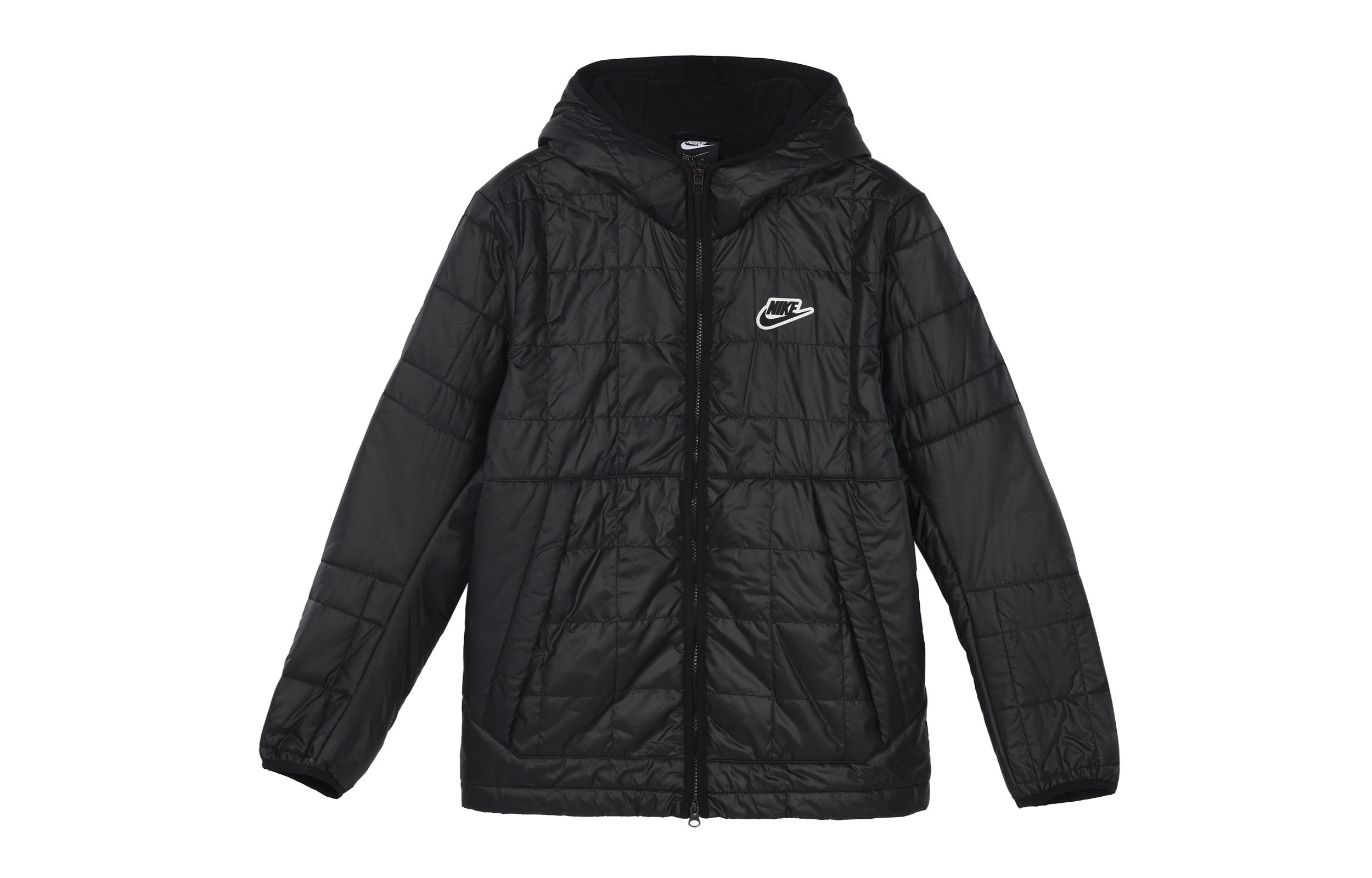 Nike Puffer Jackets Men s Black Hooded Moderate Other CU4423-010 S