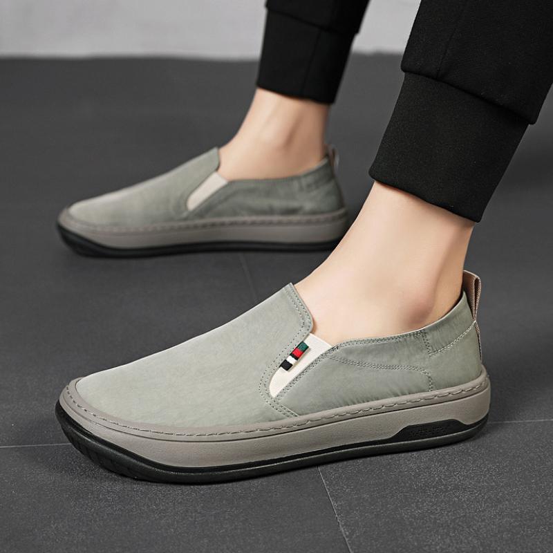 Ledový hedvábí Pánské plátno Pohodlí Pánská ležérní obuv Venkovní Pánské ležérní tenisky Nazouvací Univerzální Módní Líné boty Pánská obuv