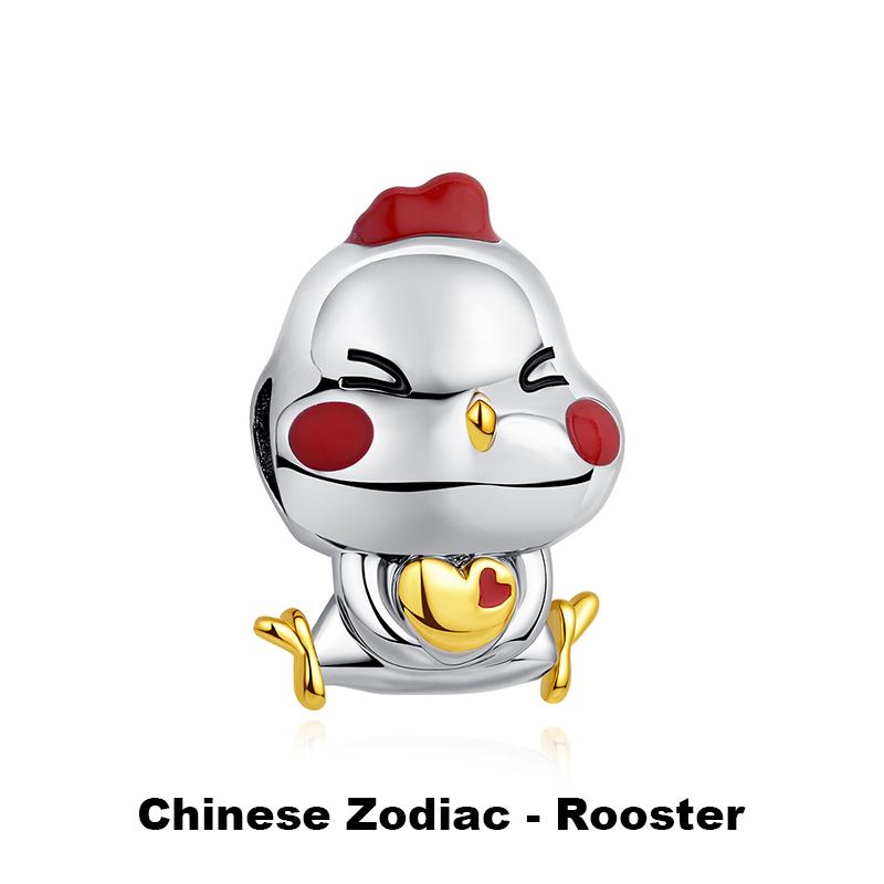 925 Silver Charms Beads Original Japanese Doll Fortune Cat Charm Fit Bracelets Bangles DIY Jewelry For Women