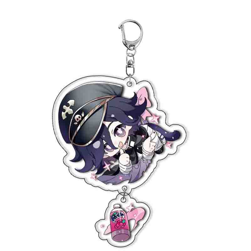 Anime Game Danganronpa: Trigger Happy Havoc Acrylic Keychain Saihara Shuichi Keyring Pendant Accessories Ornament Gift Kid