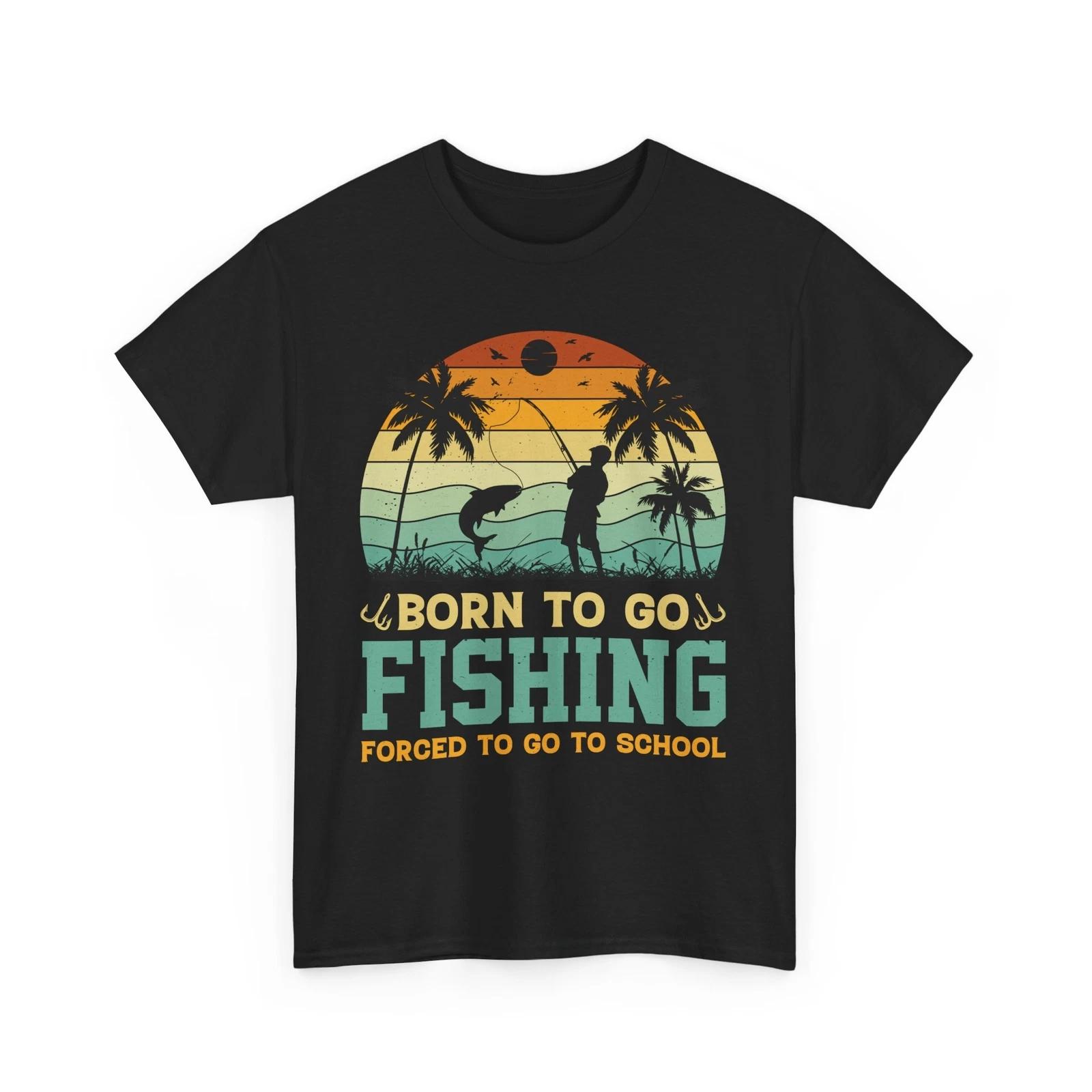 

Vintage Fishing T-Shirt - Retro Fisherman Tee for Bass & Trout Lovers M