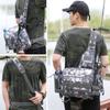 Large Capacity Lure Fishing Bag Multi-Function Waist Bag Fishing Rod Bag Tactical Backpack Shoulder Bag Fishing Gear Bag