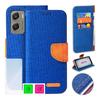 Etui Do Motorola Moto G06 / G06 Power Obudowa Canvas Case Na Magnes + Szkło