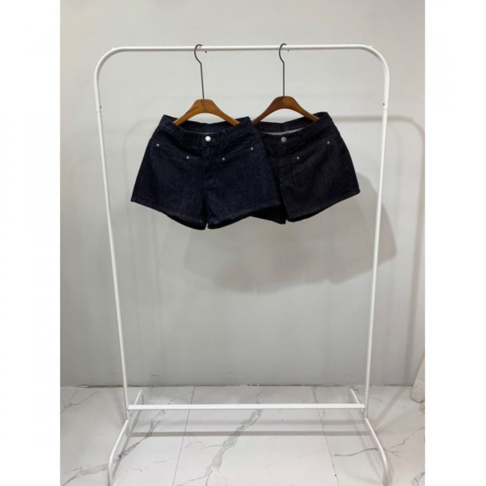 C S In The Room Non Fade Sl Cut 3 4 Denim ShortS 2Color Ykk Zipper