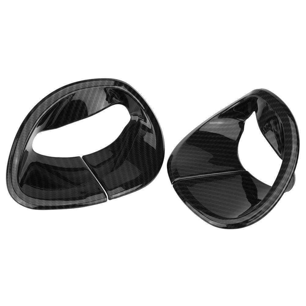 Car Interior Front Row Safety Belt Frame Cover Trim for Alfa Romeo Giulia 2016 2018