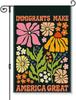 Immigrants Make America Great Garden Ag, Funny Oral Yard Ags for Outside, Immigrant Racism Ag, Social Justice Kindne