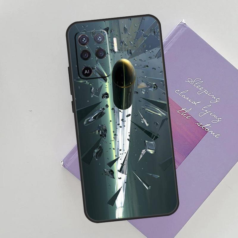 Military Gun Bullets Collage Phone Case For Oppo A96 A76 A16 A74 A53 A54 A94 A15 A17 A52 A72 A57S A58 A78 A98 A79 Cover