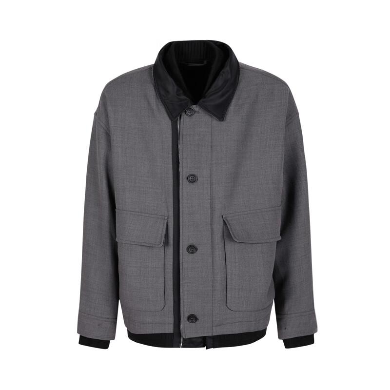 CROQUIS Men's 2024 Autumn Collared Casual Long-Sleeve Jacket