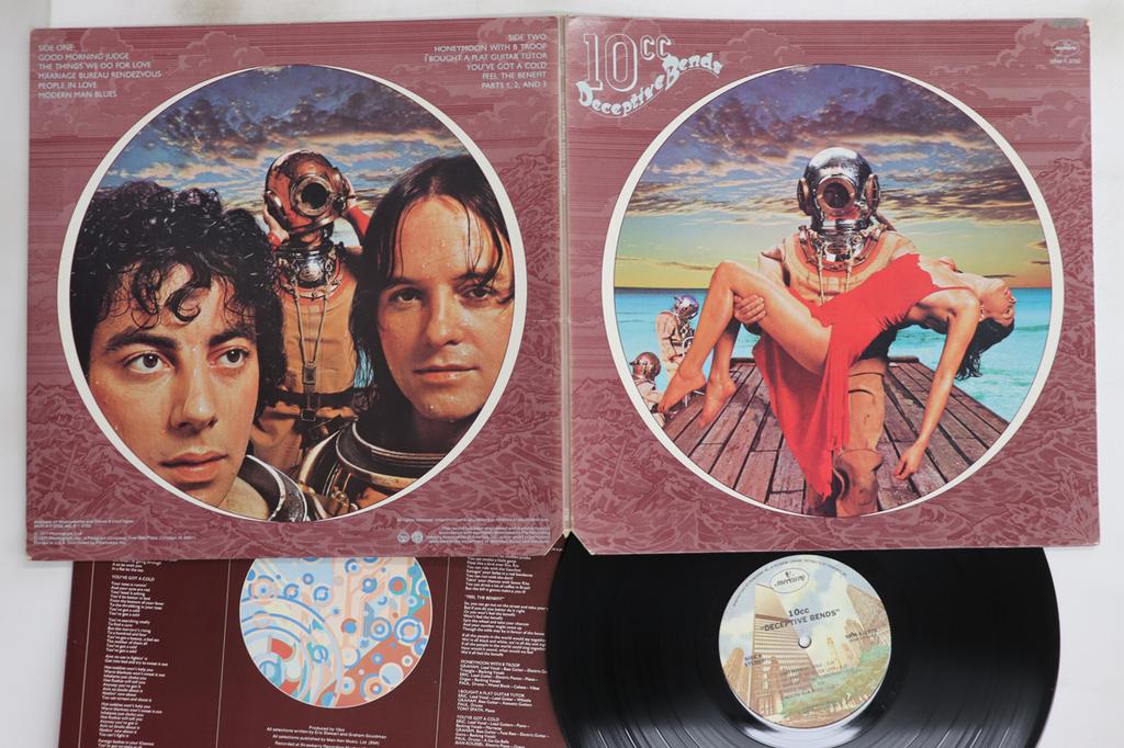 LP Record 10CC - Deceptive Bends SRM13702 MERCURY 1977 US Rock Used