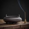 Coarse Ceramic Incense Burner For Agarwood Home Aromatherapy Indoor Zen Meditation Decor Creative Stand Holder Gift Idea