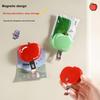 Apple Bottle Opener Multi-Function Fridge Magnet Snack Clip Cartoon Portable Magnetic Starter