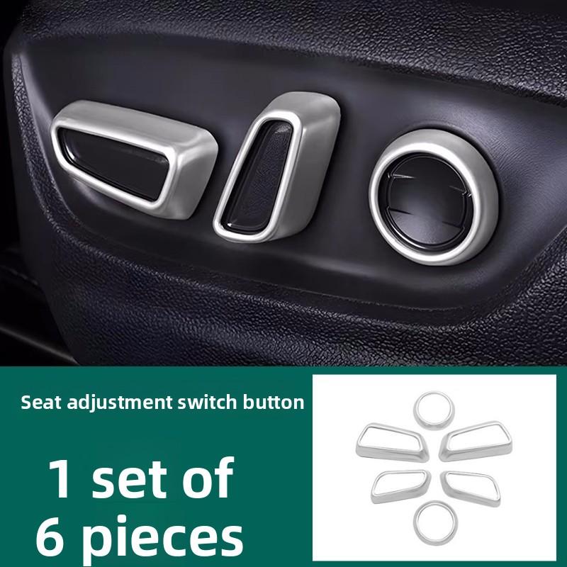 For Toyota Camry 70 XV70 2018~2026 Hybrid Car Left Right Front Seat Adjust Switch Control Button Frame Protect Cover Accessories