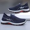 Shark mesh shoes men's outdoor lightweight hiking shoes large size breathable platform shoes one pedal single shoes men