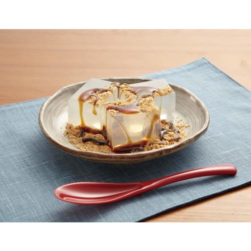 KAI Japanese Sweets Utensils Silver Approx. Width 17 X Depth 14 X Height 5cm Agar Frozen Confectionery Sink with Cover Made In Japan Dishwasher Safe 4