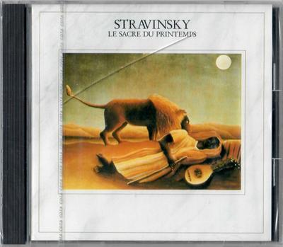 CD BERNSTEIN - Stravinsky Våroffer FDCA556 CBS/SONY 1988 Japan Klassiskt Begagnad