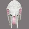 White Elephant Showpiece Big Size Marble Resin Aesthetic Statue Decorative Item for Home, 8 Inch Elephant Decor
