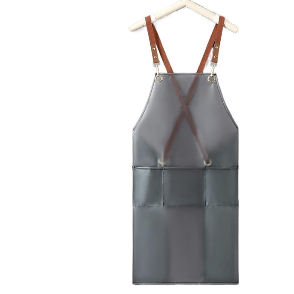 Transparente Kochschürzen Wasserdichte Malerschürze Modische Haushaltsschürze für Erwachsene
