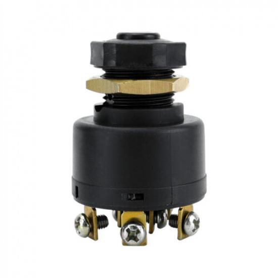 12V Marine Boat OFF-IGN-Start Ignition Starter Switch 6 Terminals 3 Positions