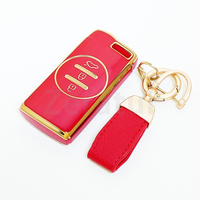 Auto Shell Fob Holder Keyless Shell Tpu Car Key Case Cover For Chery Tiggo 7 Pro 8 Pro Exeed Tiggo 2 3X Arrizo 5 Pro Gx 5X Eq7