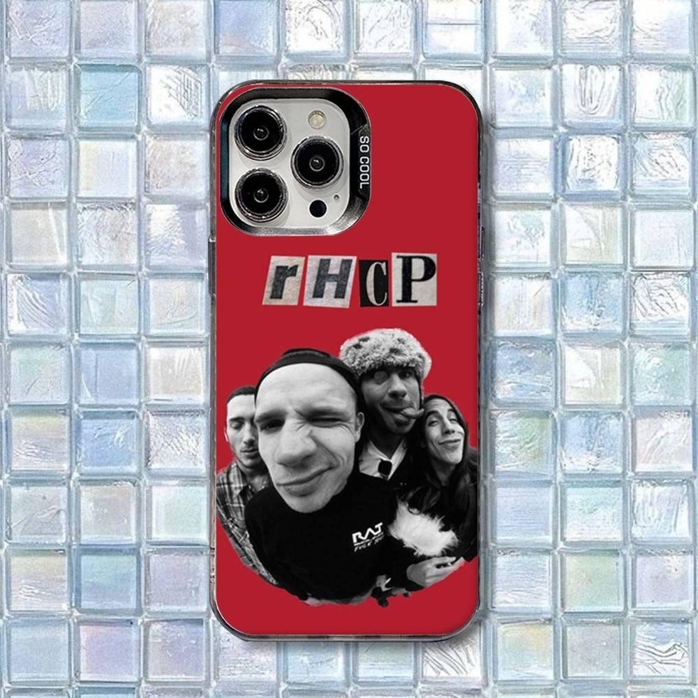 

Red Hot Chili P-Peppers Phone Case For iPhone 16,15,14,13,12,11,8,7,Pro,Max,Plus,Mini,XS,SE Shockproof Matte Cover iPhone16