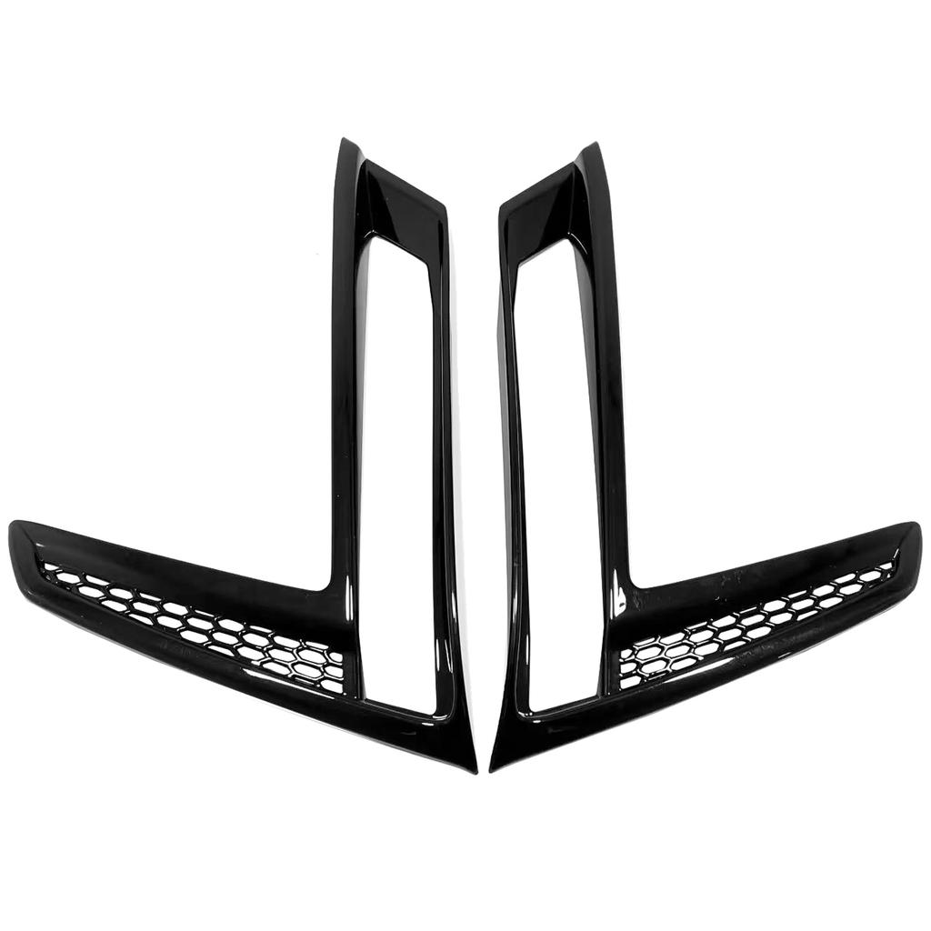 For Honda CRV CR-V  2024 Car Accessories ABS Plastic Front Fog Light Lamp Decor Cover Trim 2pcs