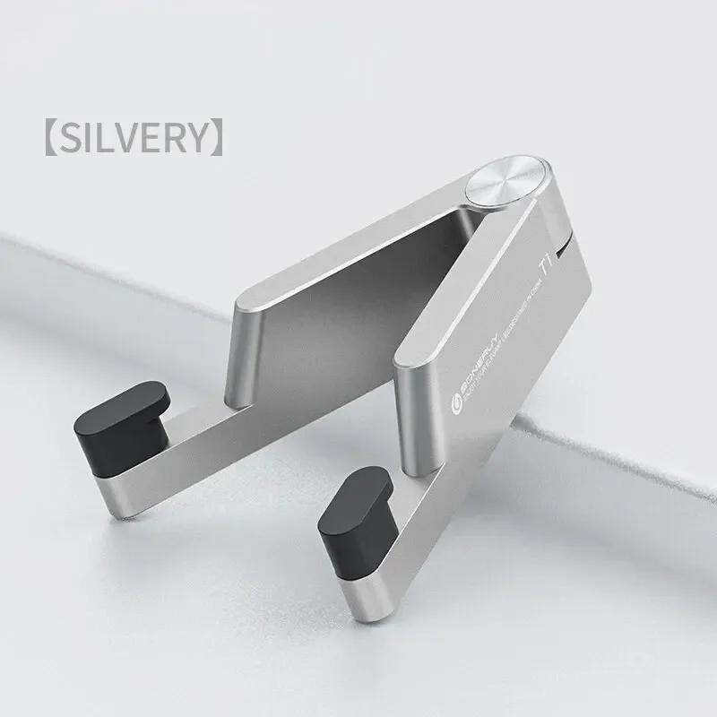 Portable V-shaped Foldable Phone Holder Desktop Lazy Metal Cell Tablet Stand For iPhone Samsung Xiaomi iPad Smartphone Bracket
