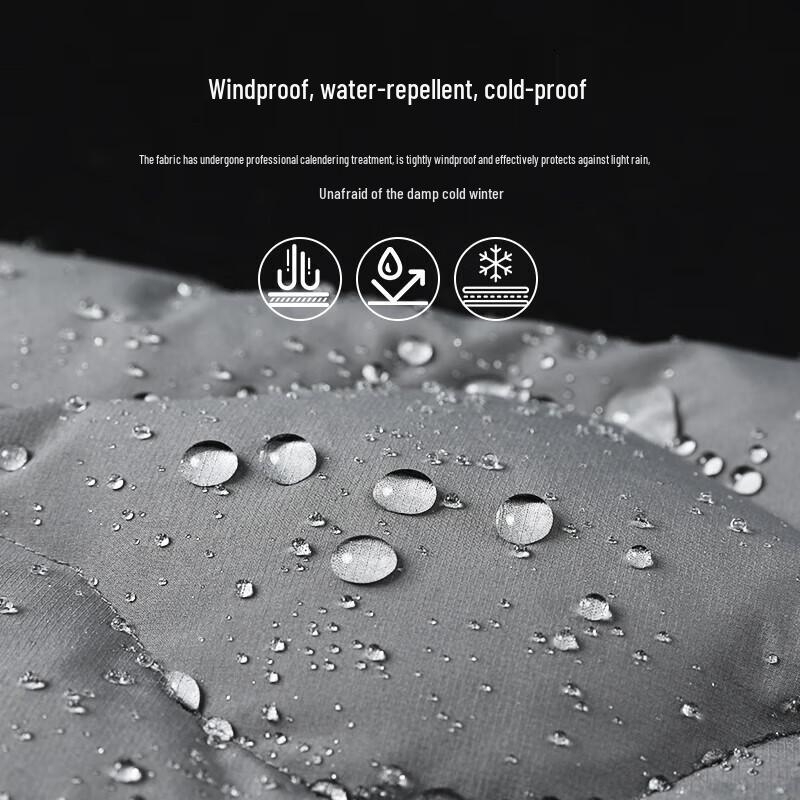 Taluozhe Dames 700 Fill Winter Dons Puffer Jas met Opstaande Kraag