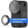 Clear Lens Shield for Cameras Wear Resistant Glass Instants Attachment System Secure Protective Gear