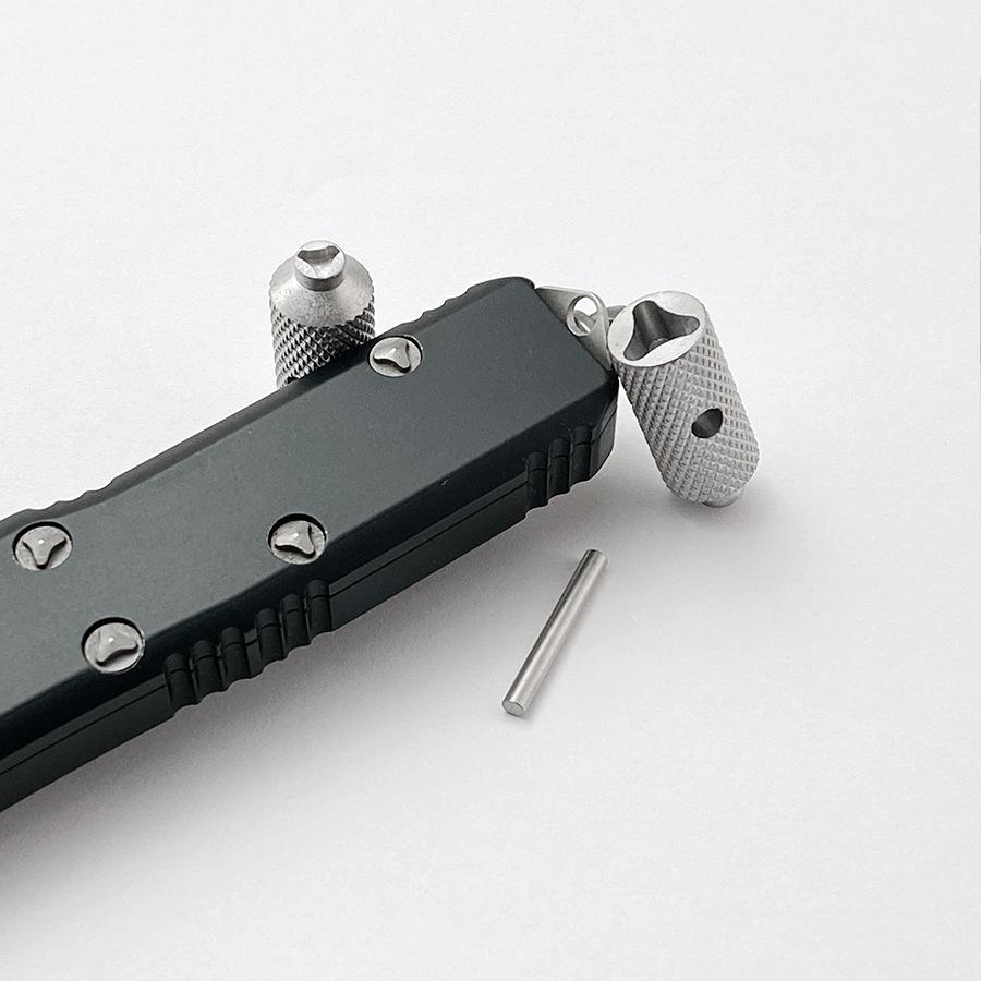 1 Set Screwdriver For UltraTec UTX-85 Microtech Triangle Glass Breaker Driver Socket Tool Bit Dirac Troodon Ect Screw Remover