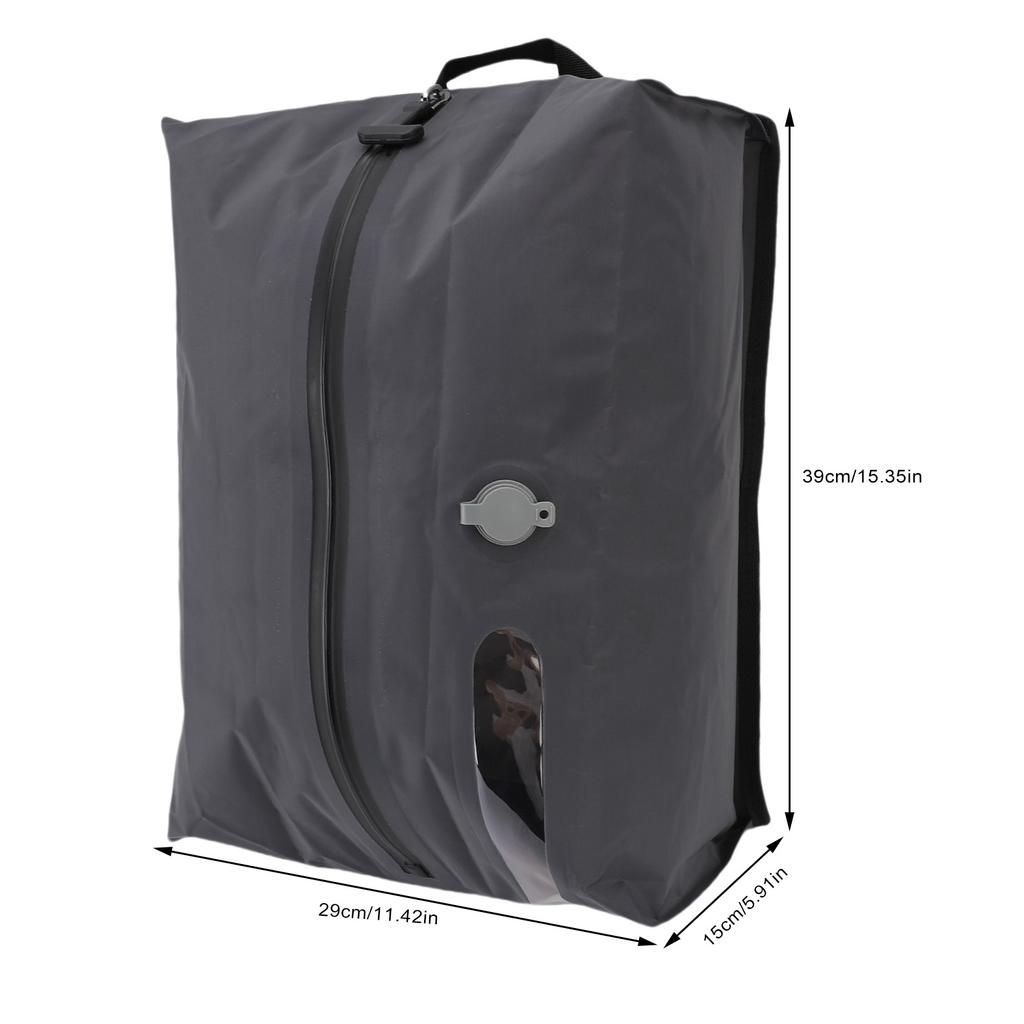 70d TPU 16L Reusable Vacuum Compression Bag Vacuum Bags for Travel Space Saving Waterproofing for Suitcases Backpack Luggage