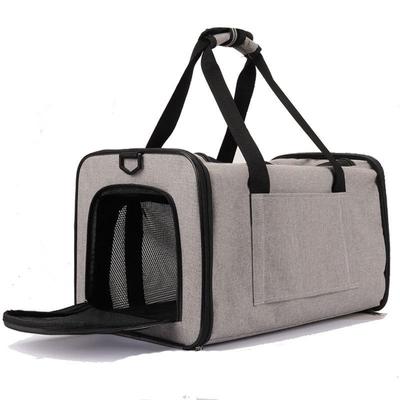 Sac à main pliable pour chat: Portable, Respirant, Grande Capacité pour Deux Chats ou Petits Chiens