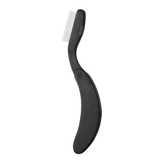 1/2Pcs Eyelash Separator Comb Foldable Handle Lash Separator Tool Stainless Steel Teeth Eyelash Separating Brush Mascara Applicator Comb Makeup Tools
