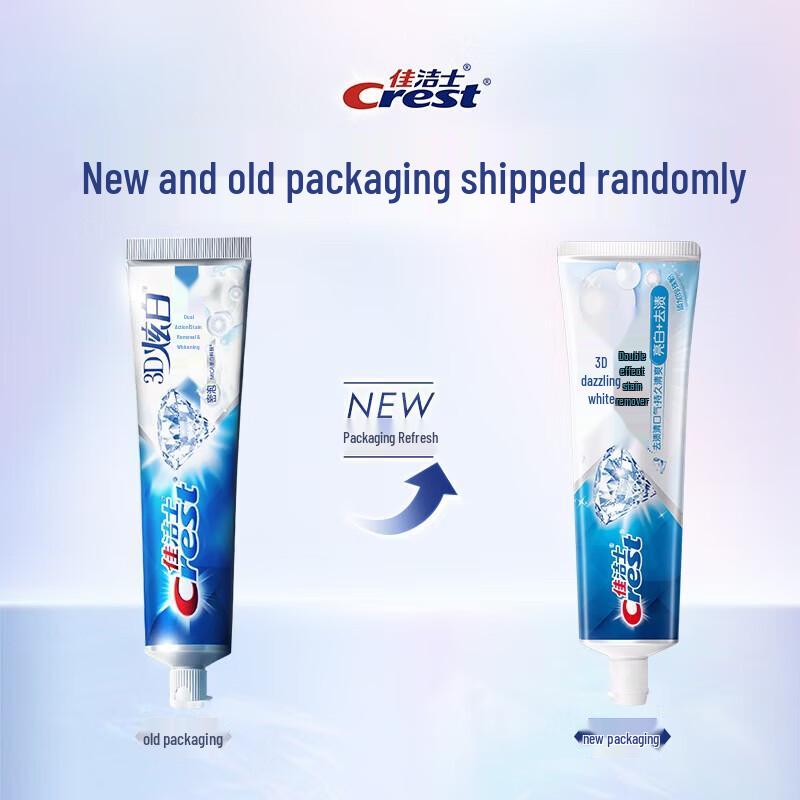 Crest 3D White Dual Action Toothpaste