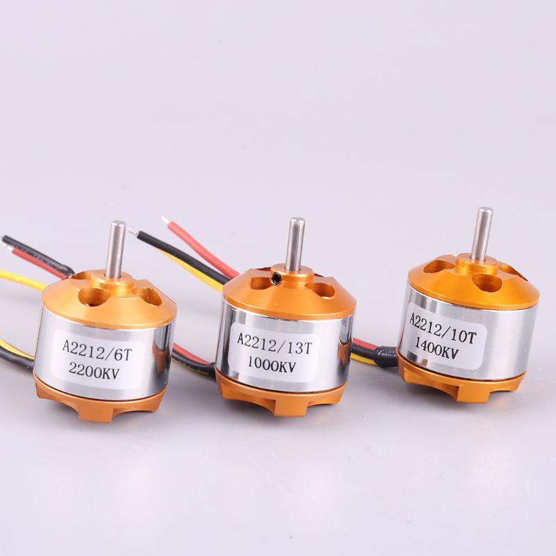 1 Set 1000Kv 1400Kv 2200Kv A2212 Brushless Motor For Rc Aircraft Plane Multi-Copter Brushless Outrunner Motor