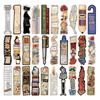 30Pcs Irregular Vintage Reading Bookmarks Unique Shape Design Reading Pages Book Marks Personalized Creative Bookmarks Gifts