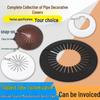 Decorative Pipe Cover Ring for Air Conditioning and Heating Valves