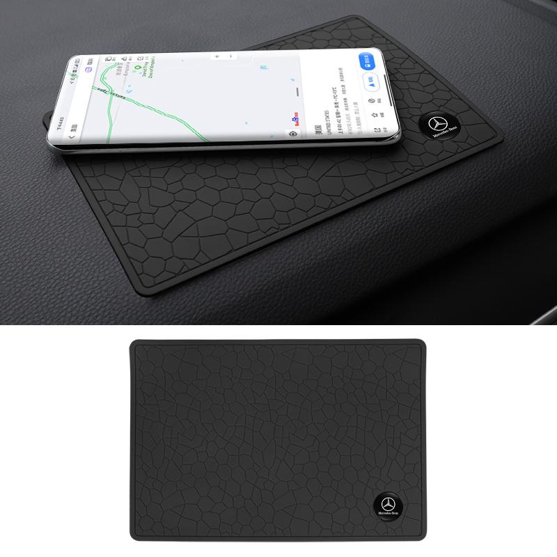 IXEA6 PVC Car Non Slip Mat Dashboard Phone Anti Slip Gel Pad For Mercedes Benz AMG W205 C300 W203 W206 W108 W124 W126 W140 W168 W169